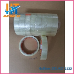 Băng Dính Sợi Thủy Tinh Caro Kích Thước 2, 3, 4cm x10m.