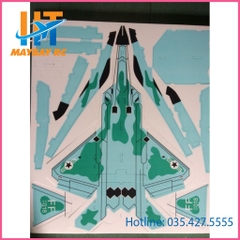 Vỏ KIT F22 sơn sẳn tặng kèm các bon