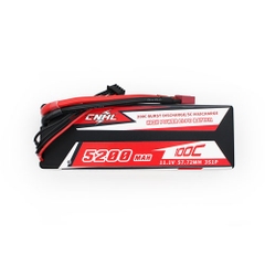 Pin cnhl racing series 5200mah 100c 2s 3s jack chữ T