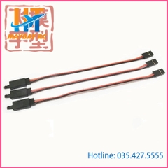 Dây nối dài servo loại xin dài 15,20cm có móc chống tụt