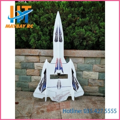 Kit máy bay SR71 sải cánh 63cm xốp bao đập