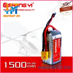 Pin Máy Bay LiPo ShangYi 3S, 4S 1500mAh 45C