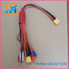 Bộ Jack đa năng 8 in 1 cho bộ sạc pin các loại