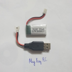 Pin lipo 3.7v 300mAh cho flycam , máy bay mini.....