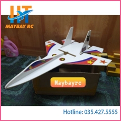 Kit máy bay su27 flat tặng kèm các bon