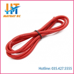 Dây Silicon 8 AWG chống cháy 8AWG chịu nhiệt - siêu dẻo siêu mềm chịu tải 190A