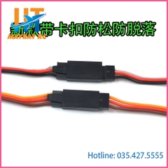 Dây nối dài servo loại xin dài 15,20cm có móc chống tụt