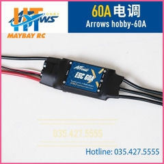 ESC Không Chổi Than Arrows hobby 60A 2s- 6s XT60.