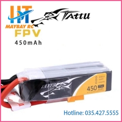 Pin Tattu 4s 450mAh 75C Hàng Chính Hãng XT30