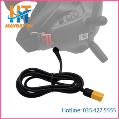 0Cáp Nguồn Kính FPV DC 5.5 Male (Đực) - XT60 Male (Đực) Cable For FPV Goggles 1.2 Mét