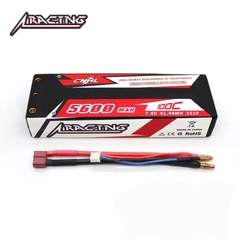 Pin lipo CNHL 2s 7.4V 5600mAh 100c cho xe đua....