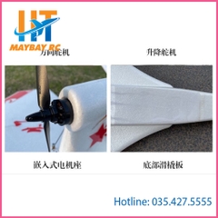 Kit Máy Bay Mô Hình thủy phi cơ sải 65cm xôp epo siêu bền