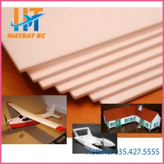[60x60cm] 5mm Combo 4 tấm xốp Depron làm mô hình máy bay điều khiển, tàu, xe, nhà cửa