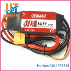 Bộ điều tốc ESC 40A 2-4s QTmodel cho máy bay rc