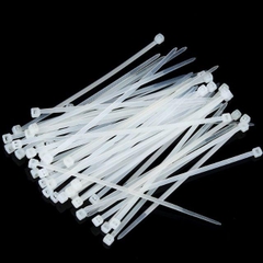 Combo 30 dây thít nhựa màu trắng loại 3x100mm, 4x 150mm