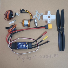 Combo đồ điện chế máy bay điều khiển su27, f22...