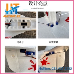 Kit Máy Bay Mô Hình thủy phi cơ sải 65cm xôp epo siêu bền