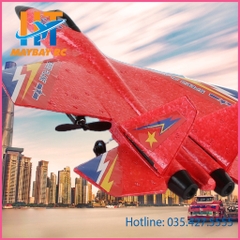 Đồ chơi Mô hình Máy bay điều khiển từ xa SU-27, Chất liệu xốp định hình EPP siêu bền, kháng nước, chống va đập