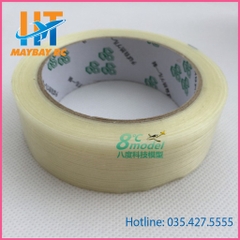 Băng Dính Sợi Thủy Tính Loại 4cm*25m