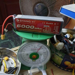Pin Lipo SangYi 3s, 4s 6000mAh 60C thích hợp cho tàu, xe..