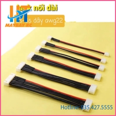 Dây nối dài jack balancel 2s- 6s dây awg 22 dài 10cm