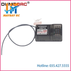 Mạch thu sóng tay điều khiển DumboRC Dumbo RC RBR/C X6F X6FG 2.4Ghz 6 Chanel (6 kênh) (6CH) sóng maybayrc