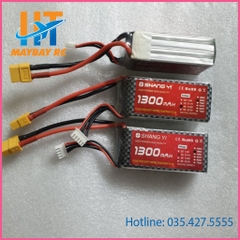 Pin Lipo ShangYi 3S, 4S, 1300mAh 35C. XT60.