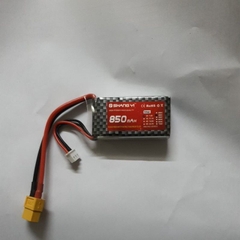 Pin Lipo ShangYi 1s, 2s, 3s 850mAh 35C.