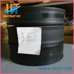 Co Nhiệt Silicon màu đen Ø 3, 3.5, 4mm