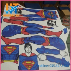 KIT máy bay Siêu Nhân Superman sải cánh 64 dài 110