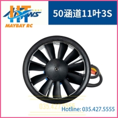 Động cơ Ducted Fan 50mm 11 lá 3S Arrows Rc