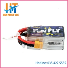 Pin Lipo Tattu Funfly 1550Mah 4S 100C Chính Hãng
