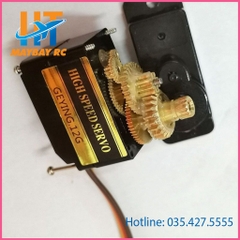 Bánh lái servo GeYing 12g nhông đồng siêu bền