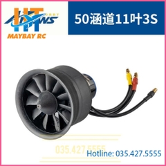 Động cơ Ducted Fan 50mm 11 lá 3S Arrows Rc