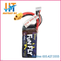 Pin Lipo Tattu Funfly 1550Mah 4S 100C Chính Hãng