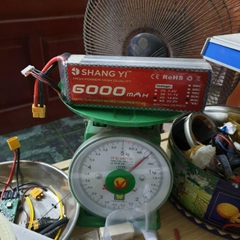 Pin Lipo SangYi 3s, 4s 6000mAh 60C thích hợp cho tàu, xe..