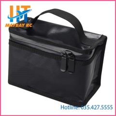 Túi Đựng Pin Lipo Cỡ Lớn Chống Cháy Nổ Có Khóa Kéo Đôi Tiện Dụng Kích thước 155x90x120mm