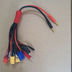 Bộ Jack đa năng 10 in 1 cho các loại sạc pin
