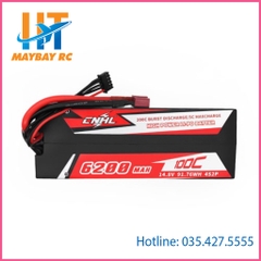 Pin cnhl racing series 6200mah 100c 3s 4s jack chữ T