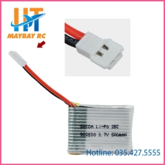 Pin lipo 3.7V 500mAh 25C thích hợp cho chế cháo