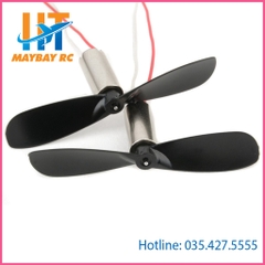 Set 2 Mô Tơ Máy Bay Trực Thăng Mini Dc 3.7v 0.1a 6mm X 14mm K151