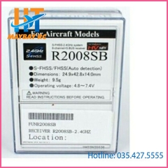 Rx Futaba R2008SB 2.4G S-FHSS Chính hãng tương thích  18MZ/T8J/18SZ/T10J/T6K, 7PX