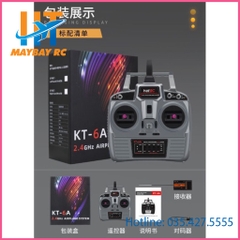 Bộ điều khiển Hotrc KT - 6A 2.4G 6 phiên bản năng cấp