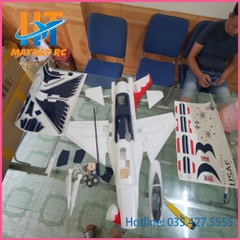 KIT máy bay điều khiển F16 sải 78cm dài 101cm EPO
