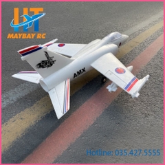 KIT máy bay điều khiển AMX 64mm sải 70cm dài 90cm EPO