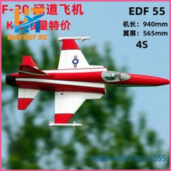 KIT máy bay điều khiển F20 EDF 50-55 mm 4s