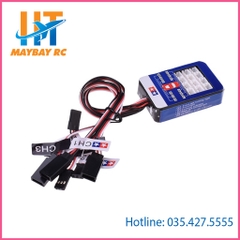 Hệ thống đèn 12 bóng cho xe đồ chơi điều khiển từ xa RC cho 1/10 Tamiya Hop-up Drift
