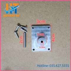 Bộ đế bắt càng CNC lắp cho máy bay điều khiển