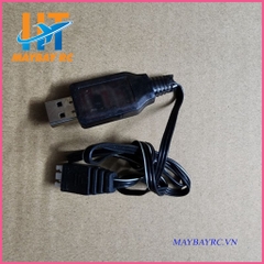 Cáp sạc usb cho pin lipo / lion 7.4v 2s máy bay, tàu xe...