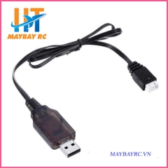 Cáp sạc usb cho pin lipo / lion 7.4v 2s máy bay, tàu xe...